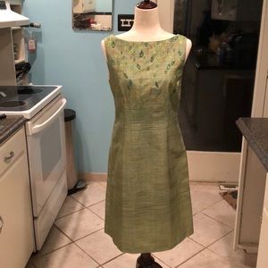 Kay Unger Silk Sheath Dress